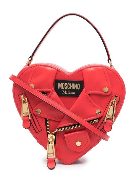 moschino leather jacket bag replica|moschino handbags for women.